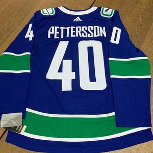 Adidas Men's Vancouver Canucks Elias Pettersson Authentic Home Jersey